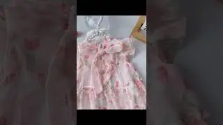 KIDS FLORAL DRESS  #dress #dressup #baby #kids #kidsfashion #fashion #ootd #trend #fyp #foryou