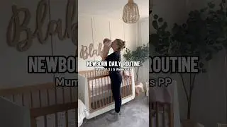 Newborn Baby Daily Routine 👶 5 Weeks Old #shorts #baby #newborn #dailyroutine #newbornbaby