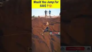 Would You Jump For 500$ ?😮  #shorts #adventure #viralshorts #adventureexpedition