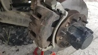 Auto can is live! Frontier Brake Pads & Bracket DIY Replacement. Part 1/2