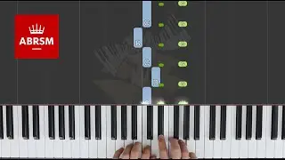The Lost Bone / ABRSM Piano Initial Grade 2021 & 2022, B:1 / Synthesia Piano tutorial