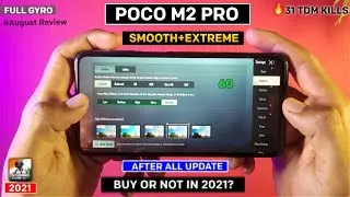 Poco M2 Pro pubg (bgmi) test Smooth Extreme 60 fps settings after all updates 2021 |poco m2 pro pubg