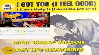 James Brown - I got You (I feel good) BASS COVER (with TABS and SHEET)