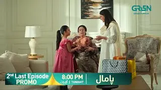 Pamaal 2nd Last Ep 27 Promo ( Tonight At 8:00 PM ) Saba Qamar - Usman Mukhtar | Only on Green TV
