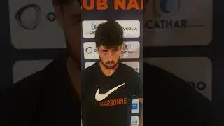 Rugby-Nationale, Paul AURADOU (RCN) apr&egrave;s la victoire face &agrave; Nice (J1)