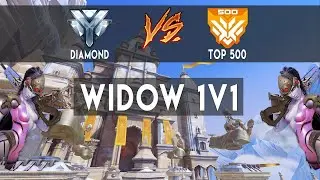 Top 500 Widow Main vs Diamond (1v1 Trash Talker)