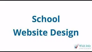 Website Design for School &ndash; Wish Info