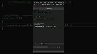 update gameobject position in unity6 #shorts #youtubeshorts #gamedev #unity3d #unitytutorial #unity
