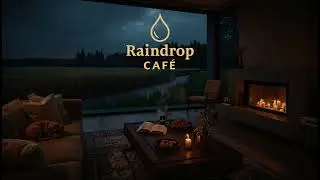 Fireplace Rain Sounds &ndash; Cozy Rain & Crackling Fire Ambience (8 Hours No Thunder)