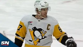Penguins' Bryan Rust Sets Up Sidney Crosby With No-Look Spin-O-Rama Pass
