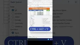 Calculate salary in Excel as per Day - Calculate Total Salary in Excel #tricks #excel #exceltricks