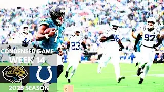 Jaguars vs Colts 2025 Week 14 Condensed Game | NFL Highlights