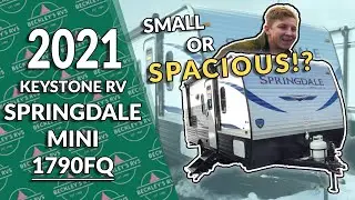 NEW 2021 Keystone RV Springdale Mini 1790FQ W/ Justin Shanholtzer