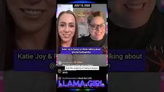 KATIE JOY CAN'T STOP TALKING ABOUT @notactuallygolden TIKTOK LIVE WITHOUT A CRYSTAL BALL #woacb