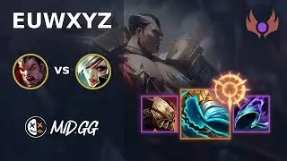 MID.GG: [ EUWXYZ ] Дариус ТОП против Ривена | EUW MASTER | LOL Сезон 2025