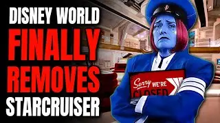 Disney World FINALLY Removes LAST Signs for Star Wars Galactic Starcruiser as Imagineers Move In!