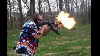 Zastava M92 PAP with SB47 Arm Brace