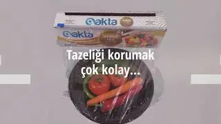 Kaplayın, lezzeti i&ccedil;inizde saklayın! AKTA Gıda Stre&ccedil; Film - Akta Plastik g&uuml;vencesiyle...