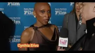 Cynthia Erivo maintains unwavering  professionalism as a reporter appears to provoke a reaction