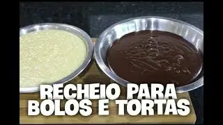 RECHEIO PARA BOLOS E TORTAS COCO E DE CHOCOLATE (POR FERNANDO COUTO)