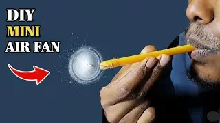 How To Make Pen Air Fan At home | Turn Them Into a Powerful Air Fan!