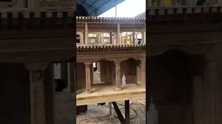 Handmade Wooden House Decoration Craft & Design