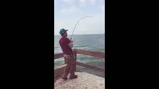 Copano bay pier fishing