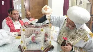 قداس تدشين كنيسة الملاك روفائيل والانبا كاراس بالسخنة | الجزء الثاني