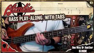One Way Or Another by Blondie - Bass Cover with Tabs Play-Along