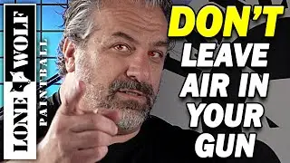 Do NOT Leave Air in your Paintball Gun | Lone Wolf Paintball