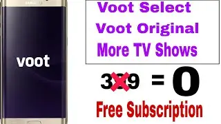 Voot Free Subscription || Mod Apk || Letest update