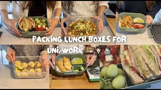 [SUB] VLOG| Lunch box series 🍱 | Packing lunchboxes for the week #2 | Easy and Healthy Recipes 🌸
