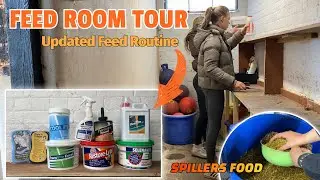 FEED ROOM TOUR | Updated Feed Routine😜