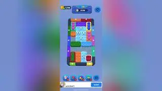 Color Slide Jam Level 398 Solution Walkthrough 