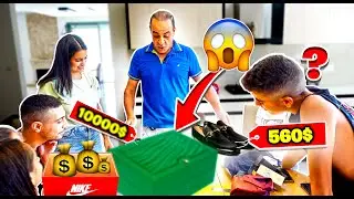 اختار الهدية من الصندوق الصح 😂 (طلعله 🧸)