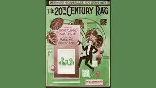 20th Century Rag composed in 1914 Diamond Imperial Player Piano Roll