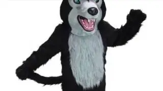 Wolf Kost&uuml;me Maskottchen Lauffiguren : g&uuml;nstig kaufen : Produktion Herstellung   Maskottchen24