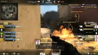 PGL Minor Qualifier: E-Frag vs BX3 (Mirage/on Russian)