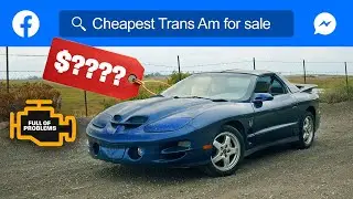 I bought the CHEAPEAST Pontiac Trans Am on FB Marketplace… Here’s how bad it is.