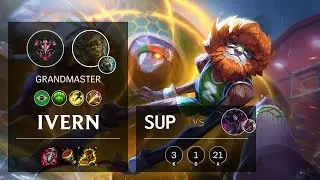 Ivern Support vs Morgana - BR Grandmaster Patch 10.9
