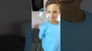 🫧Luca macht h&uuml;pfende Seifenblasen selbst🫧😍 #seifenblasen #basteln #diy #kindershorts #kinder #lernen