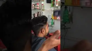 one side hair cutting 💇&zwj;♂️ new hair cutting #shorts #youtubeshorts #shortvideo