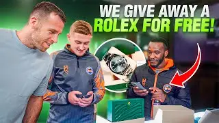 GIVING AWAY A ROLEX FOR FREE! 😮