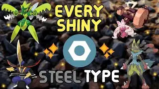Catching Every Shiny Steel Type Pokemon! Scarlet and Violet