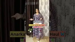 Amazon Anarkali Kurta set Haul | Summer Special | #amazonfinds #amazonfashion #amazonkurtaset
