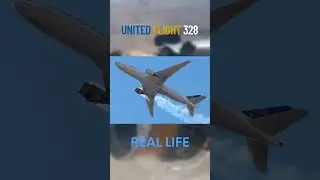 Real live VS animation #crash #aircraft #aircrash  #aircrashinvestigation #3d #planecrash