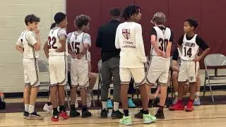 SAAS Middle School Basketball vs Barman School 
