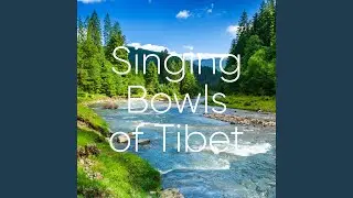Singing Bowl Root and Crown Tones with River Sound