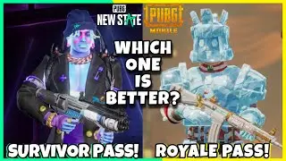 ROYALE PASS M6 vs SURVIVOR PASS Vol.2! PUBG MOBILE vs PUBG NEW STATE!