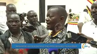Obunkenke mu kulangirira Ian Kyeyuna ku bwa Ssentebe bwa disitulikiti ye Wakiso